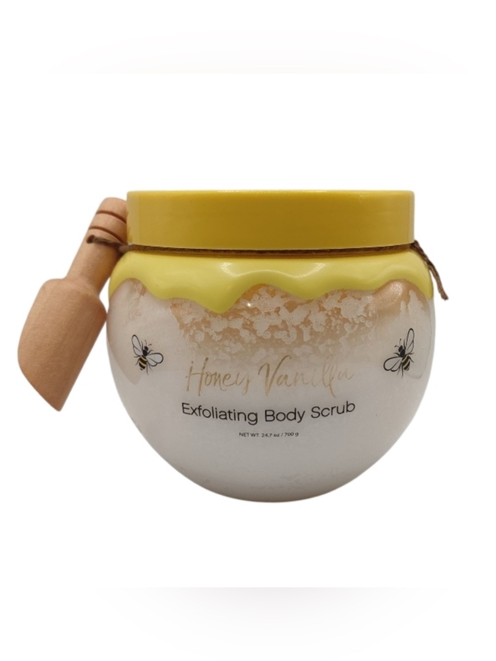 Body Prescriptions Honey Vanilla Exfoliating Body Scrub - Yellow
